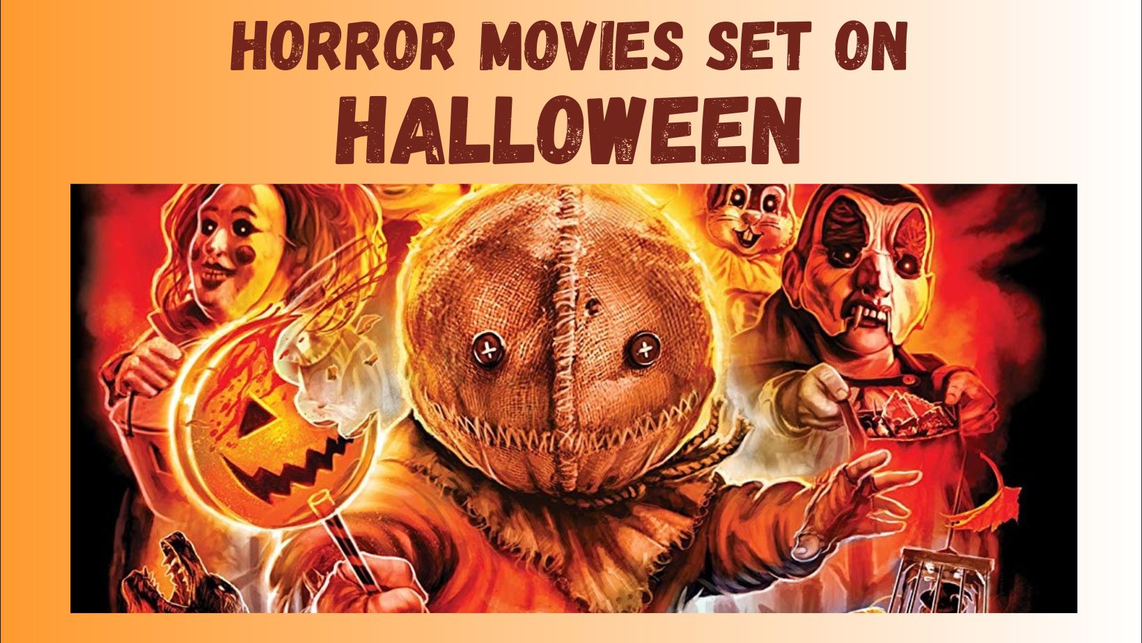 horror movies set on halloween