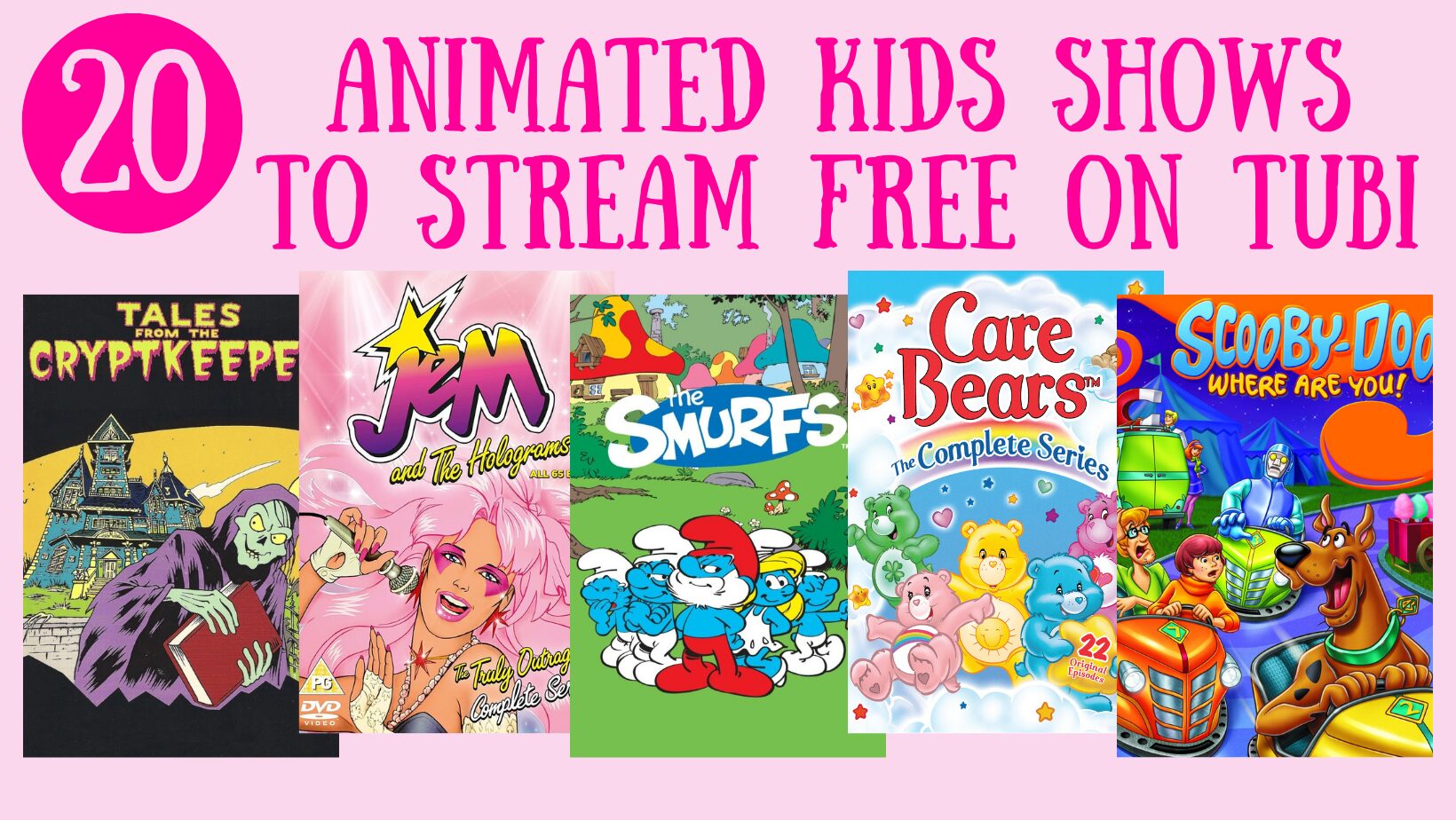 20 Free Kids Shows Streaming on Tubi: Nostaglic G-Rated Animated TV Series For Kids Under 10