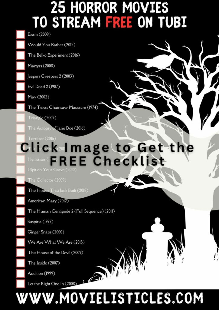 free horror movies streaming on tubi checklist