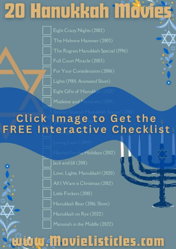 hanukkah movies checklist