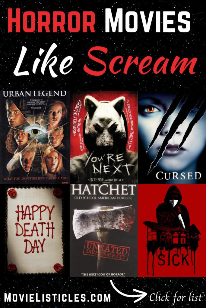 horror movies like scream