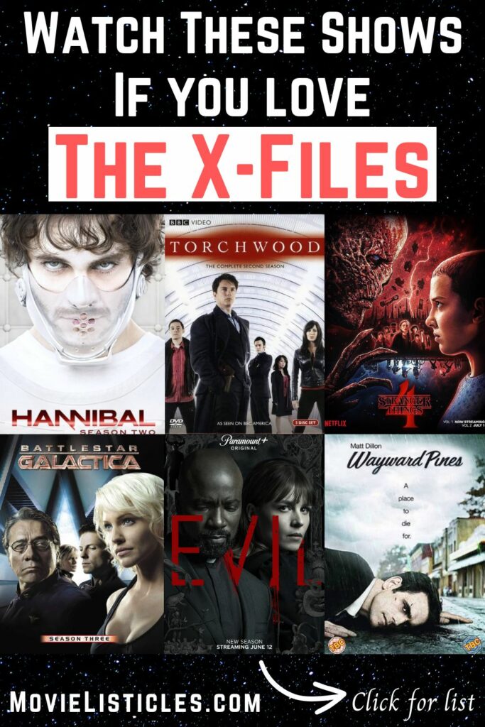 sci-fi shows like the x-files