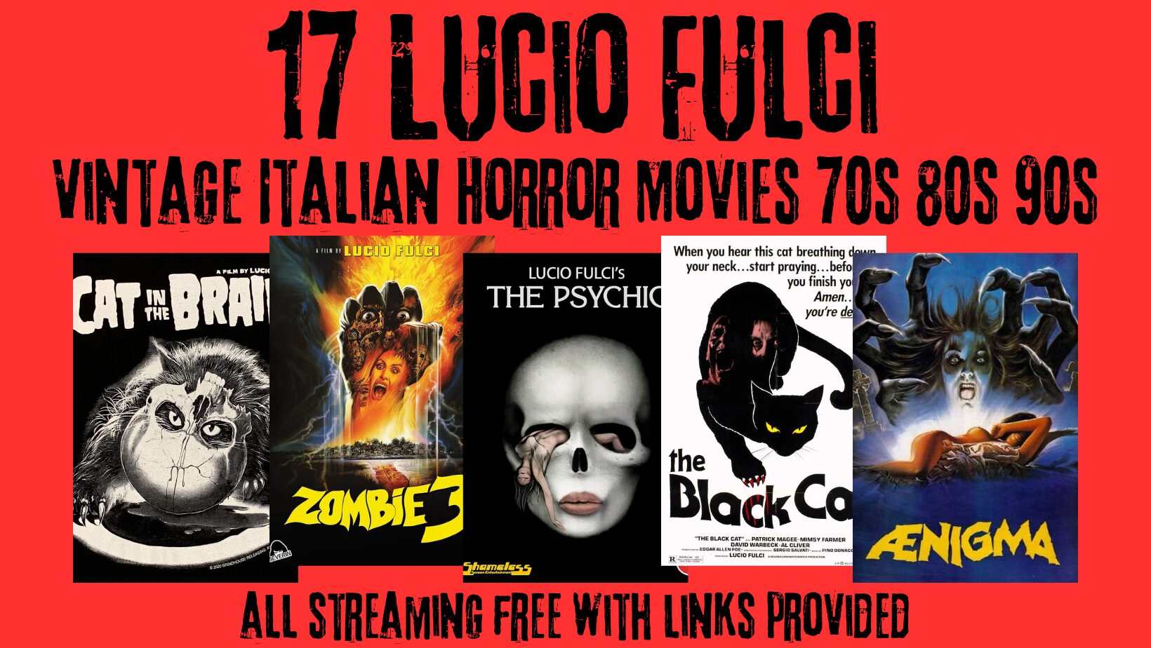 lucio fulci movies