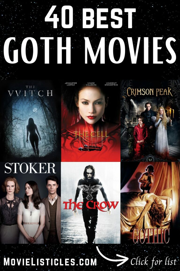 40 Top Goth Movies for Goths : Dark Gothic Films - MovieListicles.com