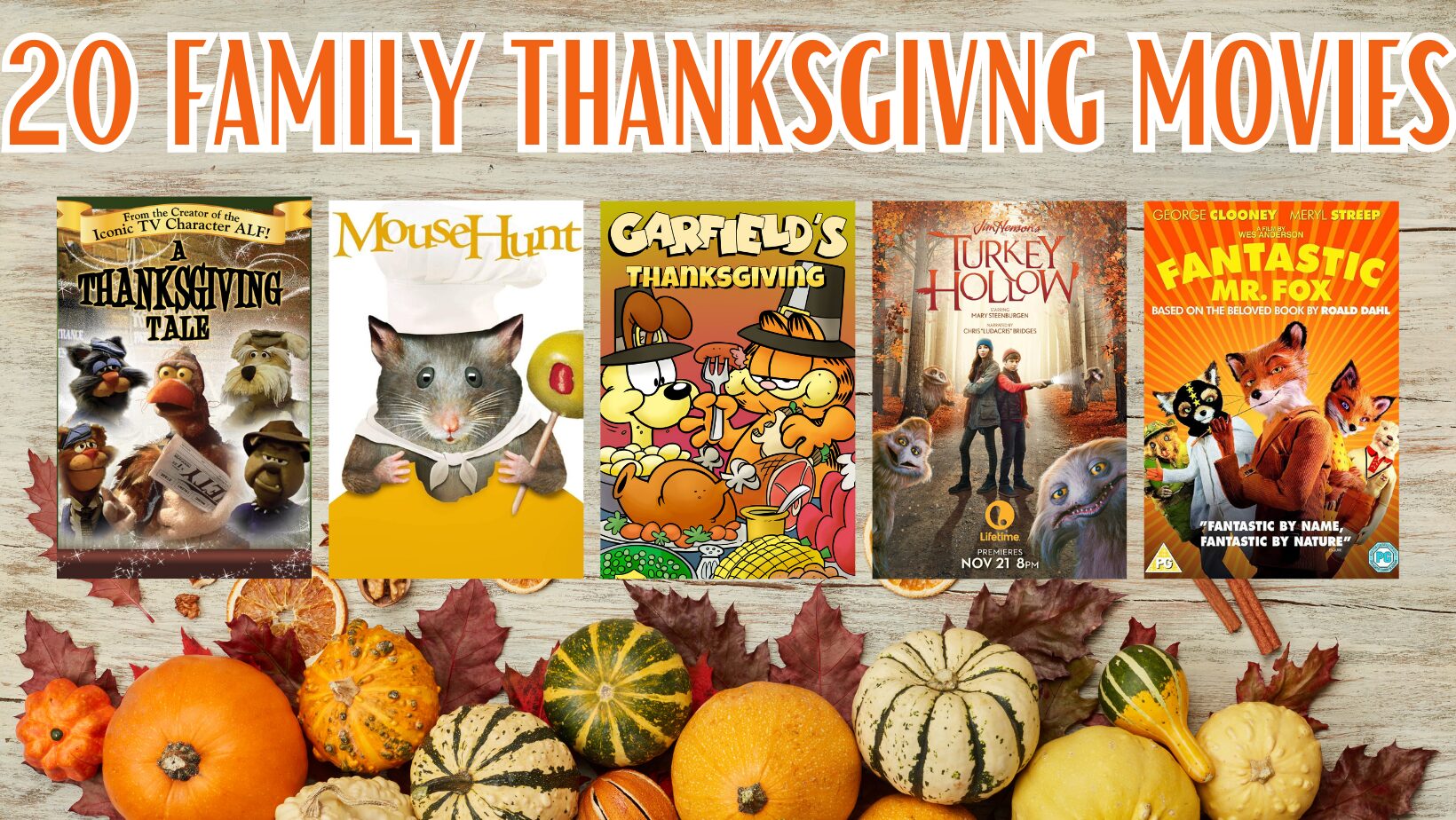 20 Family Thanksgiving Movies for Kids of All Ages