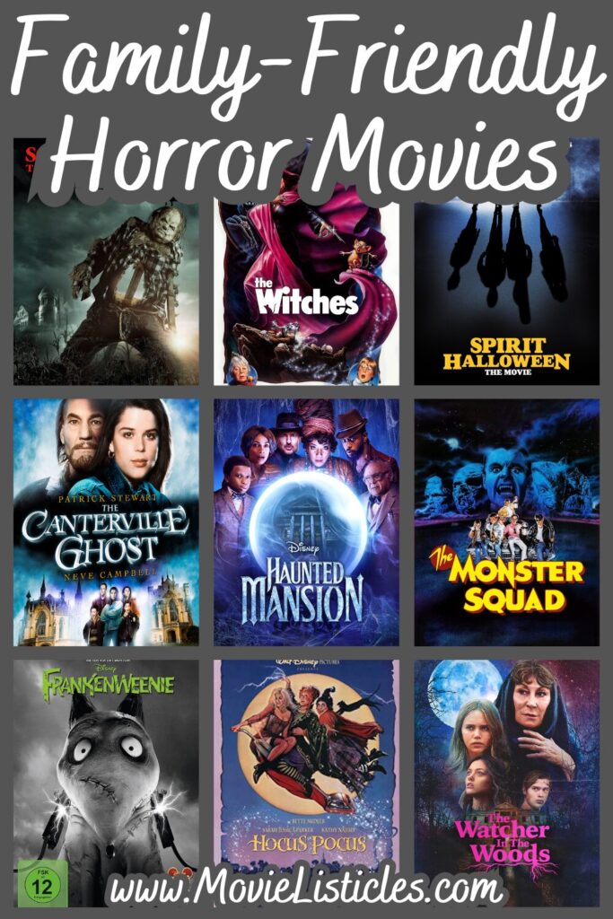 family friendly horror movies