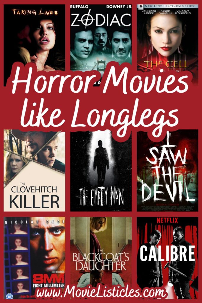 crime horror movies like longlegs