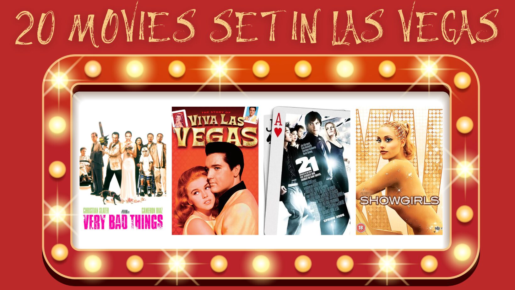 a list of 20 las vegas movies